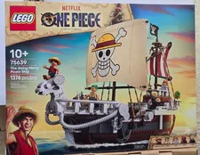 LEGO One Piece The Going Merry Pirate Ship 75639 Netflix Series 1376 pcs 🔥NEW