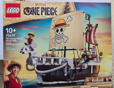 LEGO One Piece The Going Merry Pirate Ship 75639 Netflix Series 1376 pcs 🔥NEW