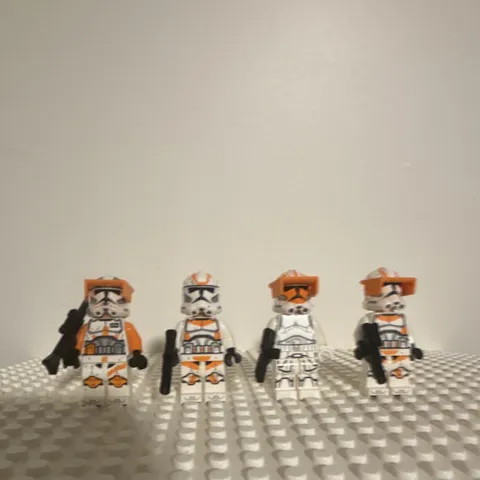 LEGO Star Wars Clone Trooper Minifigure Lot x4 212th Trooper