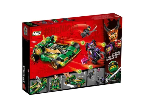 LEGO NINJAGO: Ninja Nightcrawler (70641)     New Sealed Box Retired Set