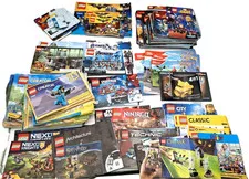 118 Lot LEGO Instruction Manuals Super Heroes Creator Batman Avengers Construx