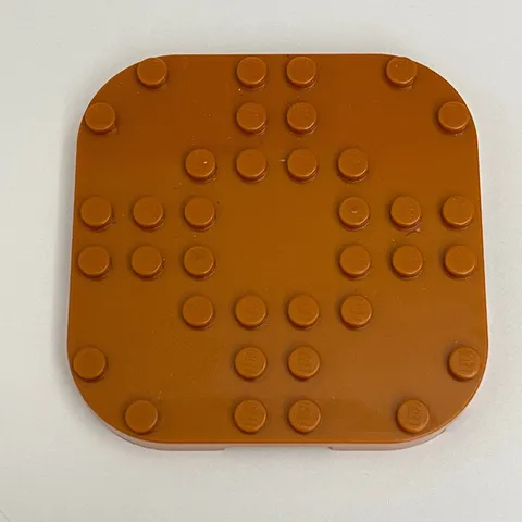 Lego 66790 Burnt Orange Plate Replacement Part Piece