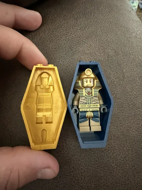 LEGO Pharaoh's Quest Amset-Ra with sarcophagus rare MINT 