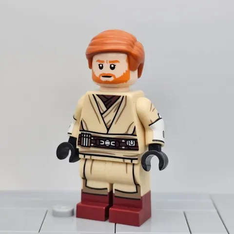 LEGO Star Wars Light Custom LC The Master Of Trolling Obi Wan Kenobi Minifigure