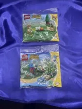 LEGO 30703 & 30662 Animal Crossing Lot Julian’s Beach Painting & Maple’s Garden
