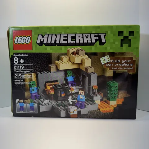 LEGO Minecraft 21119 The Dungeon Complete Set