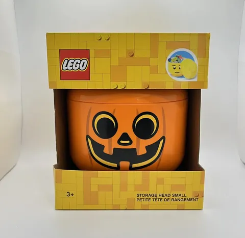 LEGO Pumpkin Head Storage Container Small
