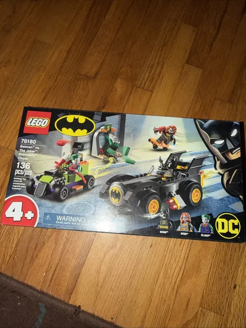 LEGO DC Batman Batmobile Chase 76180 Batman vs Joker Set 136 pcs Ages 4+