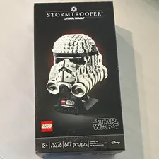 LEGO Star Wars Stormtrooper Helmet 75276 647pcs Display Stand Included Box