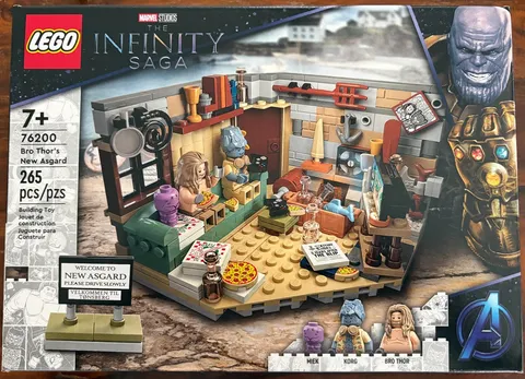 LEGO 76200 Marvel: Bro Thor's New Asgard Infinity Saga Brand New Sealed