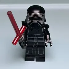 LEGO Kylo Ren Minifigure sw0663 75104 Star Wars CMF Lot Rare Retired Vintage F12
