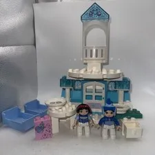 Lego Duplo Disney Mini Fig Figure Big Lot Frozen Ice Castle Snow White Princess