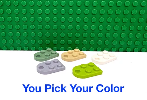 LEGO 3x2 Plate Rounded End with Hole "You Pick Your Color and Qty" NEW