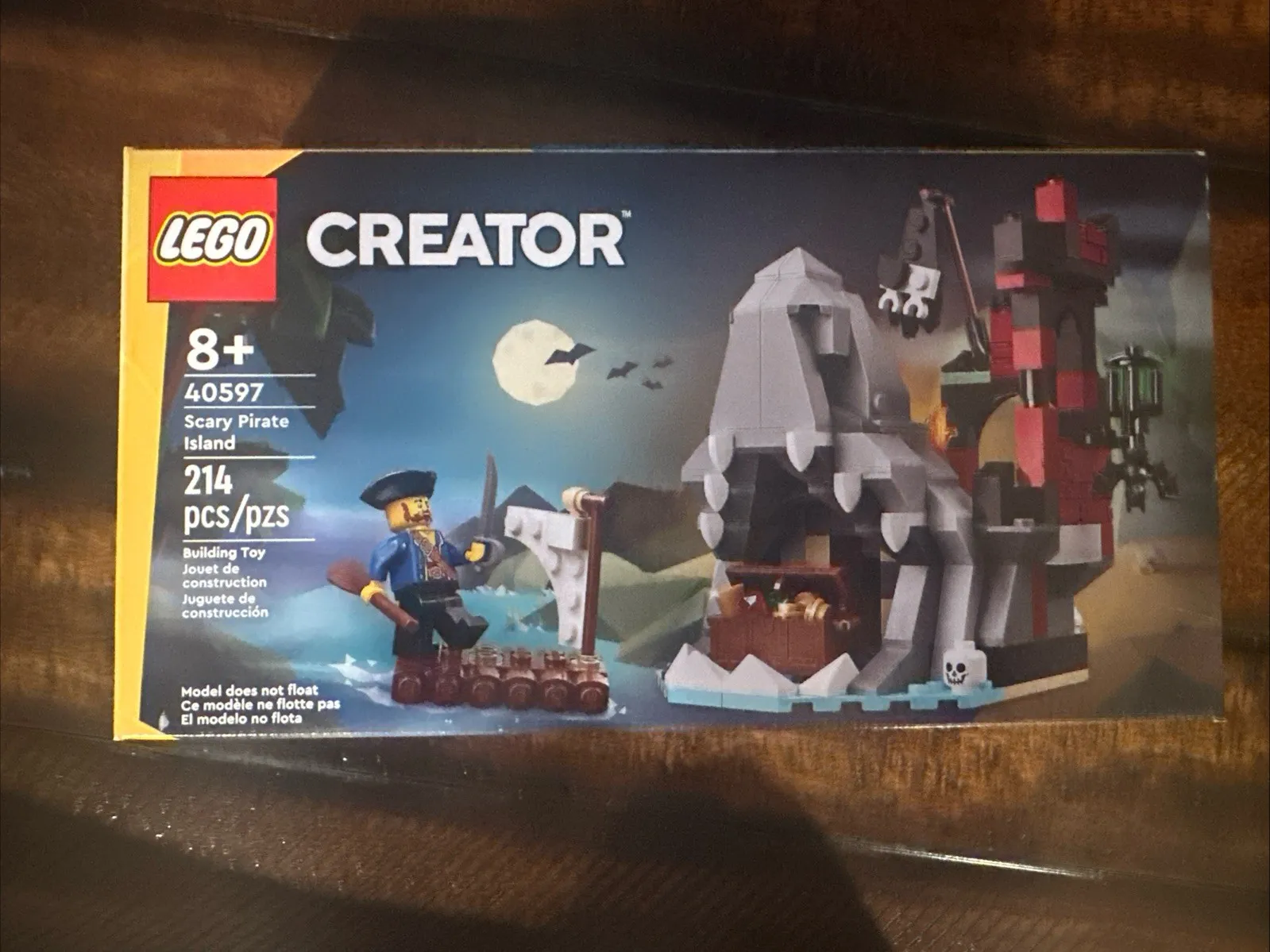 NEW LEGO SCARY PIRATE ISLAND SET 40597 promo gwp sealed nisb minifig creator