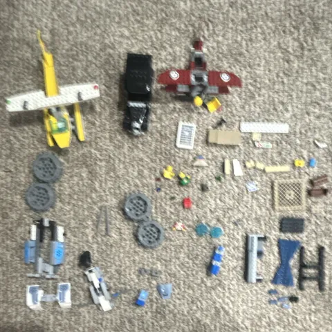 Lego Set Lot All Incomplete 70131 7307 7682 A Sheriff Set And Mini Figs ￼