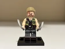 Lego Mortal Kombat Kano Minifigure Custom Printed