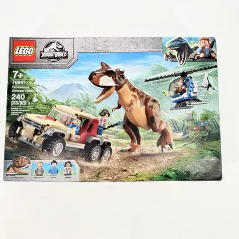 LEGO Jurassic World Carnotaurus Dinosaur Chase 76941 New Sealed Box