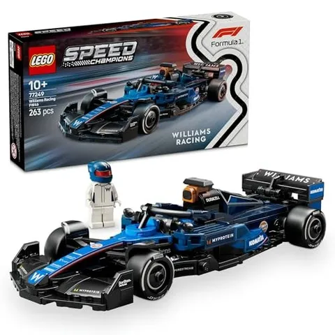 LEGO Speed Champions 77249 Williams Racing FW46 F1 Car 13+ collector's item