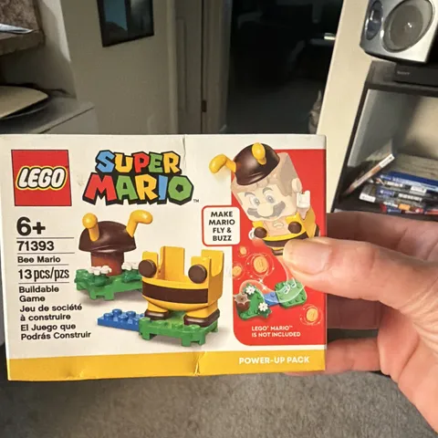 LEGO Super Mario 71393 Bee Mario Power-Up Pack Set 13 Pieces Ages 6+