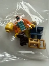 LEGO CITY Madison Maddy Minifigure Orange Jacket 60352 Advent Lantern