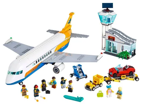 Lego City 60262  Airport Passenger Airplane BRAND NEW DAMAGED BOX