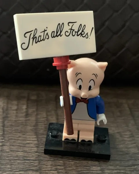 Porky Pig - LEGO MINIFIGURES: Looney Tunes (71030) Retired