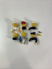 Lego Vintage Homemaker Minifigures Lot of 6 Figures Parts Pieces 1970s