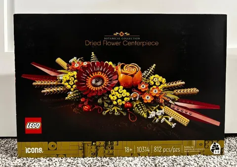 LEGO (10314) Icons: Botanical Dried Flower Centerpiece - New -