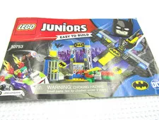 LEGO 10753 Batman Juniors Easy To Build Instruction Manual Only No Blocks 