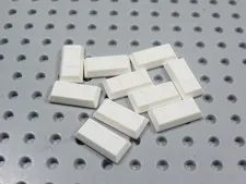 LEGO Lot of 10 White Ingot Bar Treasure Accessory Minifig BI