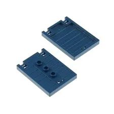 2x LEGO Door Panel 1x5x3 Dark Blue Handle Barn Stall Gate 6252785 93096