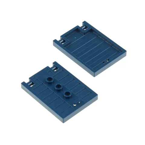 2x LEGO Door Panel 1x5x3 Dark Blue Handle Barn Stall Gate 6252785 93096