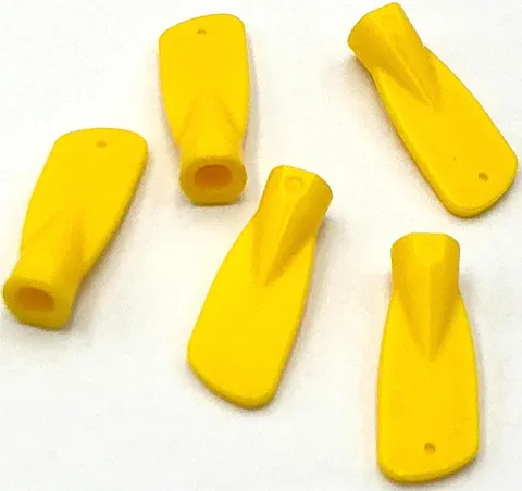 Lego 5 New Yellow Minifigure Utensils Oar Paddle Head Parts