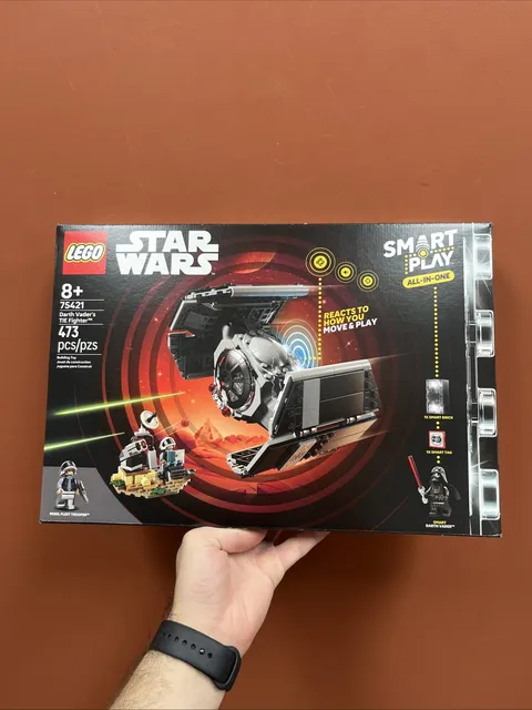 New Lego Smart Play 75421 Star Wars Darth Vader's TIE Fighter 473 pcs Building