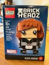 LEGO BrickHeadz Black Widow 41591 Marvel Avengers NEW Factory Sealed Retired
