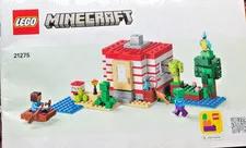 Lego Minecraft 21275 Instruction Manual ONLY