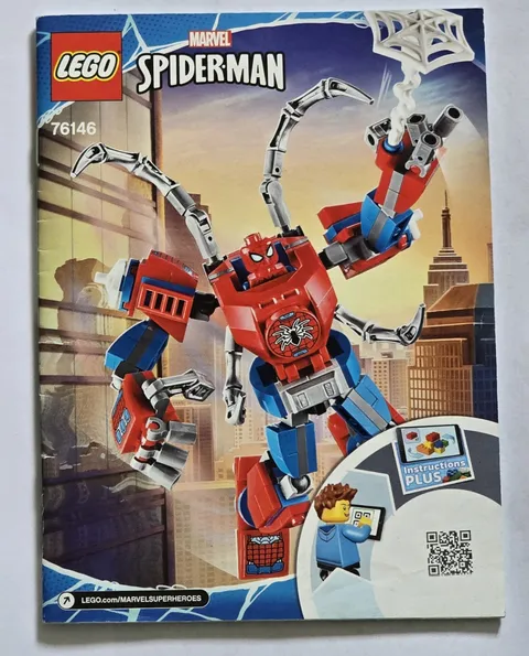 Lego 76146 Marvel Spider-Man instruction Book Manual Only