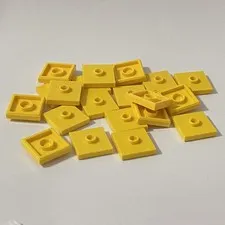 Lego 23893 Yellow Replacement Add-on Pieces Parts Lot of 20