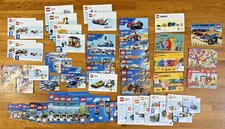Bulk LEGO City Classic Instruction Manuals Lot 90 Years of Play Poster NO PARTS