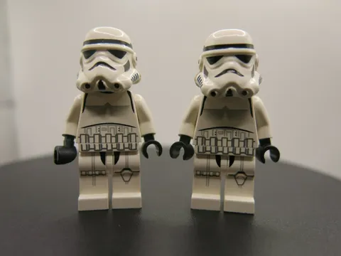 2x LEGO STAR WARS - Imperial Stormtrooper - Printed Legs and Hips - SW0122 - EXCELLENT