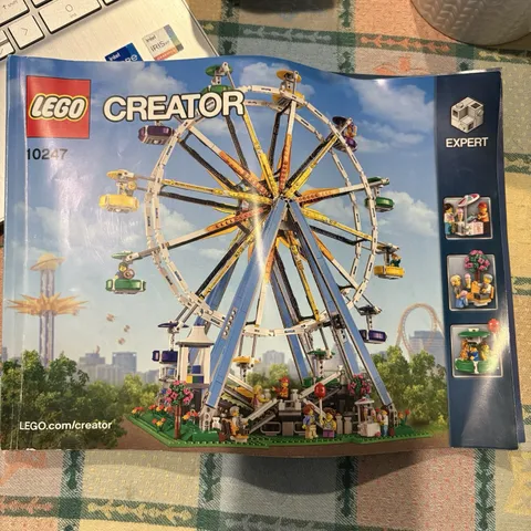 LEGO creator expert ferris wheel 10247 INSTRUCTION MANUAL ONLY
