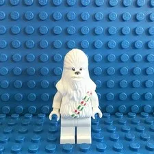 LEGO Star Wars Snow Chewbacca Minifig White 75146 Advent Calendar Christmas CC32