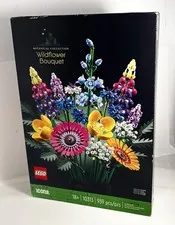 LEGO Icons Botanical Collection Wildflower Bouquet 10313 Building Toy Set New