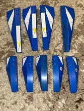 LEGO Star Wars 8093 Blue Wedge Parts Lot Left Right Large Small See Pics