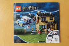Lego 75968 Harry Potter 4 Privet Drive INSTRUCTIONS ONLY Manual Booklet
