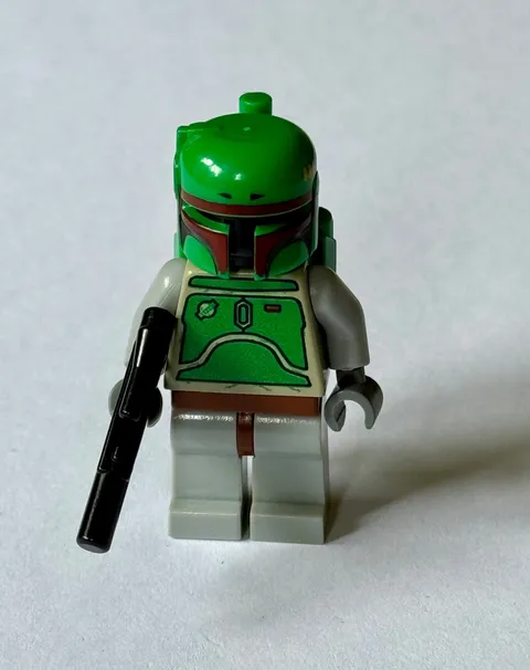 Lego Boba Fett 4476 7144 3341 Classic Grays Episode 4/5/6 Star Wars Minifigure