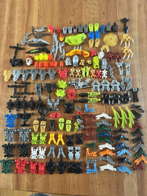 LEGO Bionicle & Bulk Lot Random Parts Pieces Masks Lot