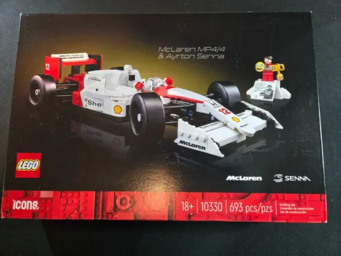 LEGO 10330 Icons McLaren MP4 and Ayrton Senna New 2024 Fast Ship
