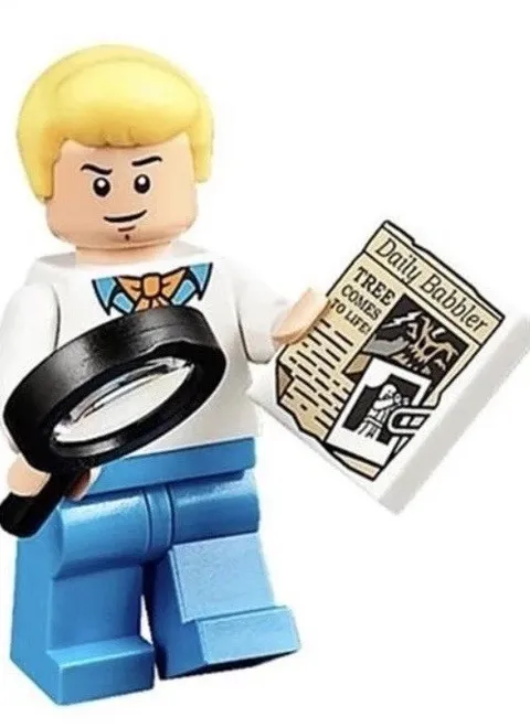 Lego Fred Jones Minifigure scd008 Scooby-Doo Mystery Machine 75902 No Accesories
