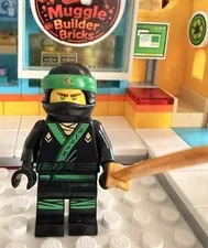 Lego Ninjago Movie Lloyd Garmadon Minifigure With Weapon 